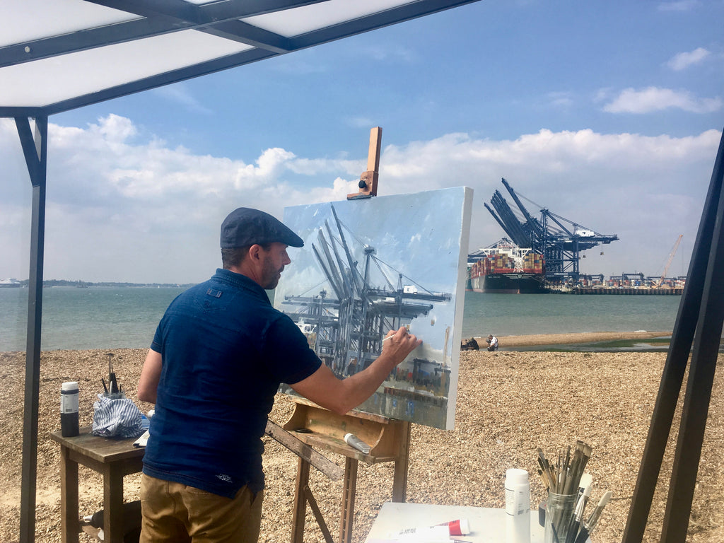 Through to the final of Sky Arts Landscape Artist of the Year 2018