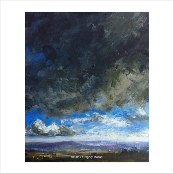 Greg Mason: Dramatic Dartmoor Oil Painting