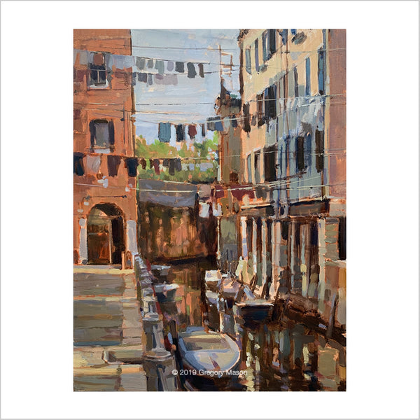 Venice Backstreet by Artist Greg Mason