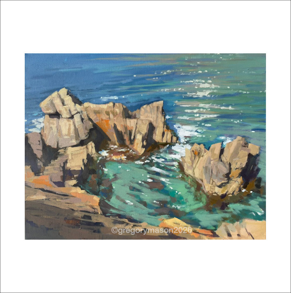 The Artists Walk: Deia Rocks