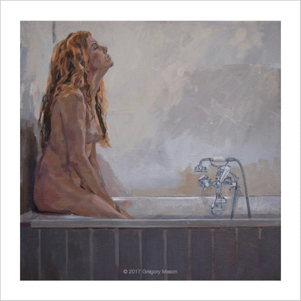 Gregory Mason original Oil Painting of Nude