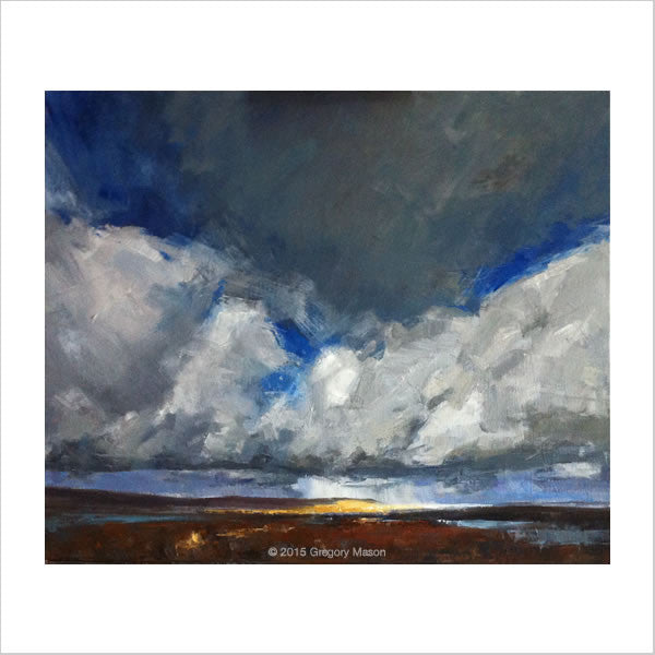 Oil Painting by Gregory Mason - estuary scene