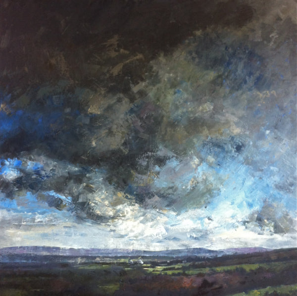 Painting of Moorland by UK Artist Greg Mason